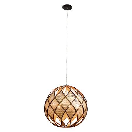 Varaluz Argyle 4+1 Ball Pendant 203P05
